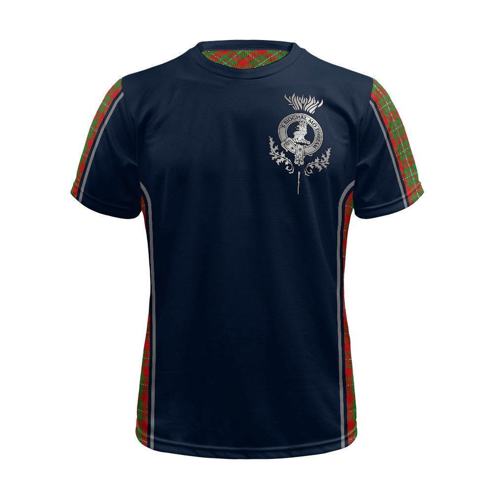 Clan MacGregor Crest & Tartan Football Shirt