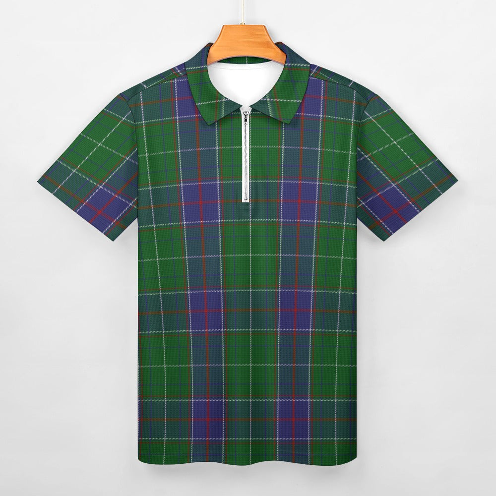 US State - Tennessee Tartan Short sleeve polo shirt