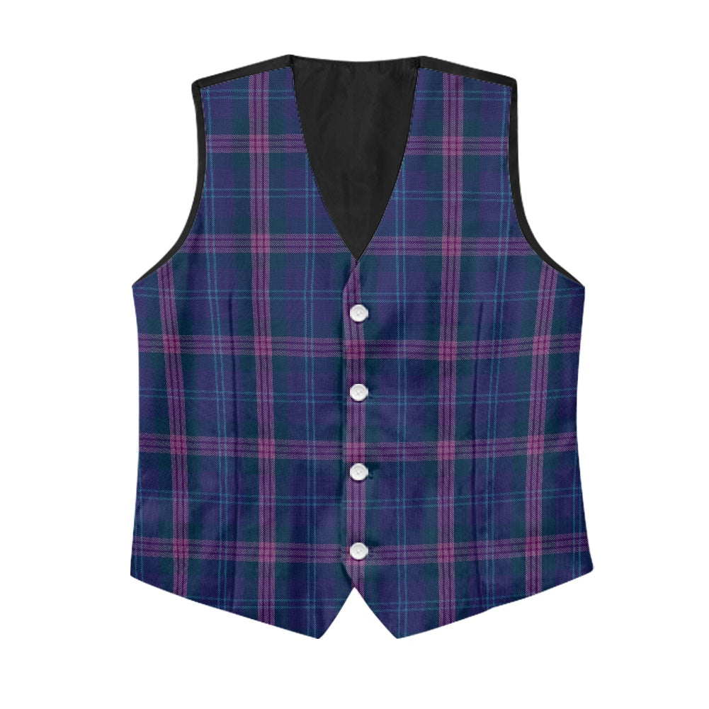 Great Scot Tartan Bias Suit vest jacket