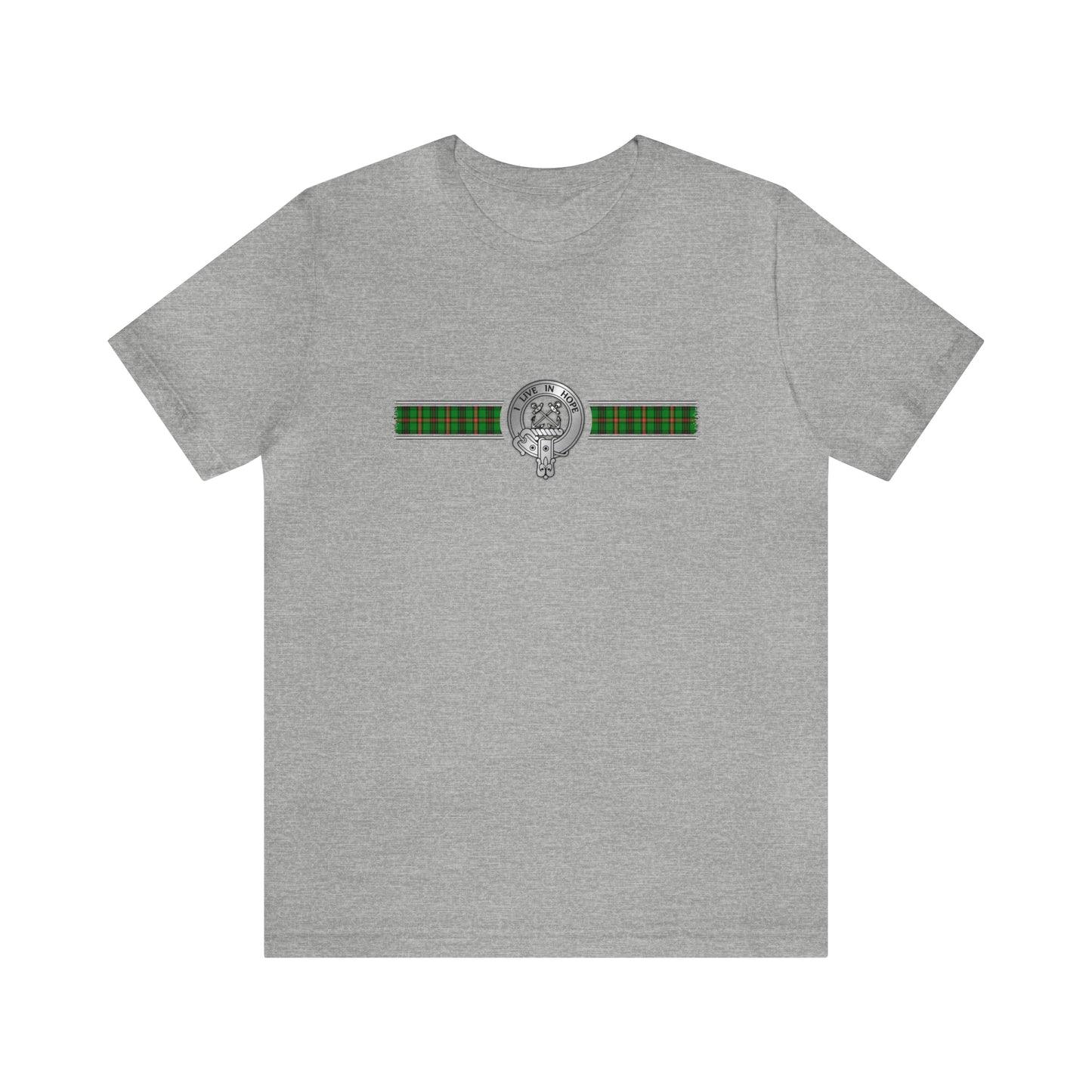 Clan Kinnear Crest & Tartan | Unisex T-Shirt