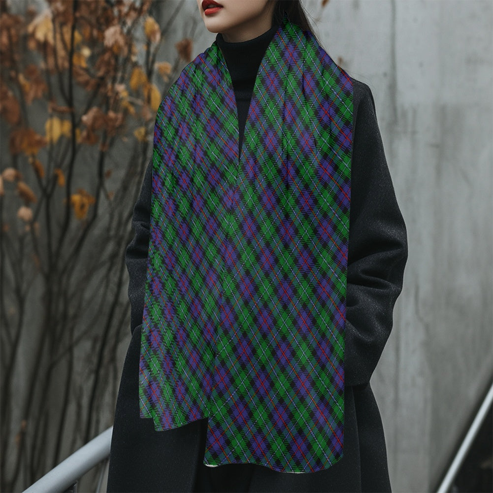 Clan Campbell of Cawdor Tartan Fluffy scarf