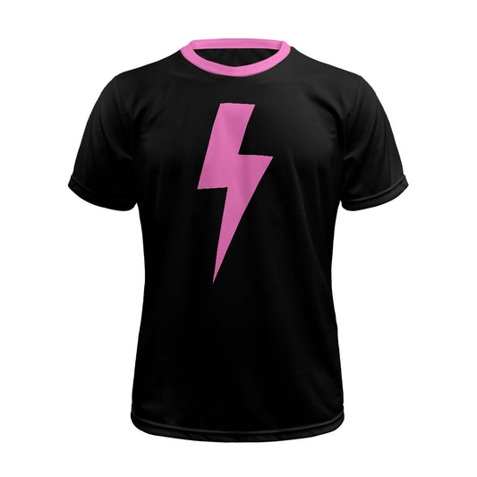 Lightning Bolt - Pink - Football Shirt