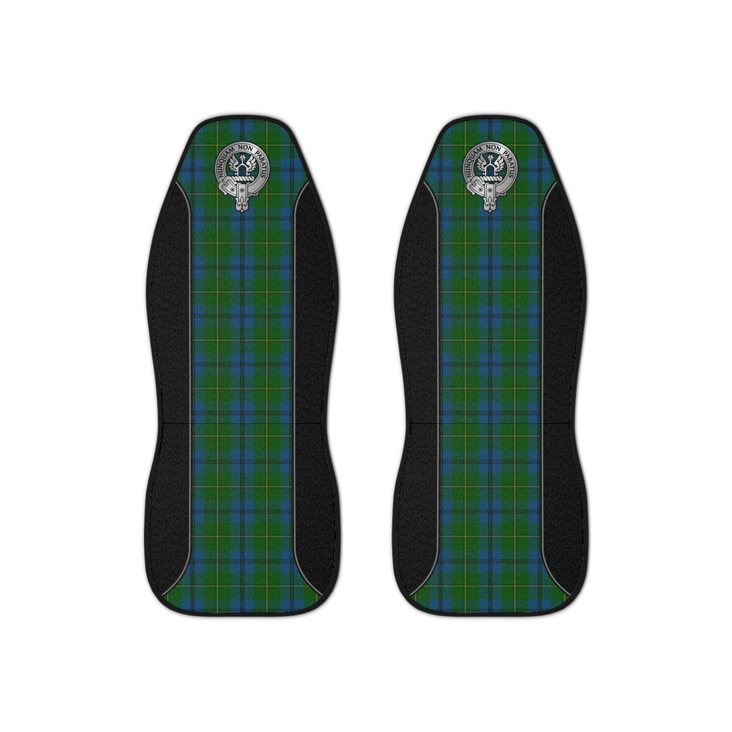 Clan Johnstone Crest & Tartan Car Seat Covers