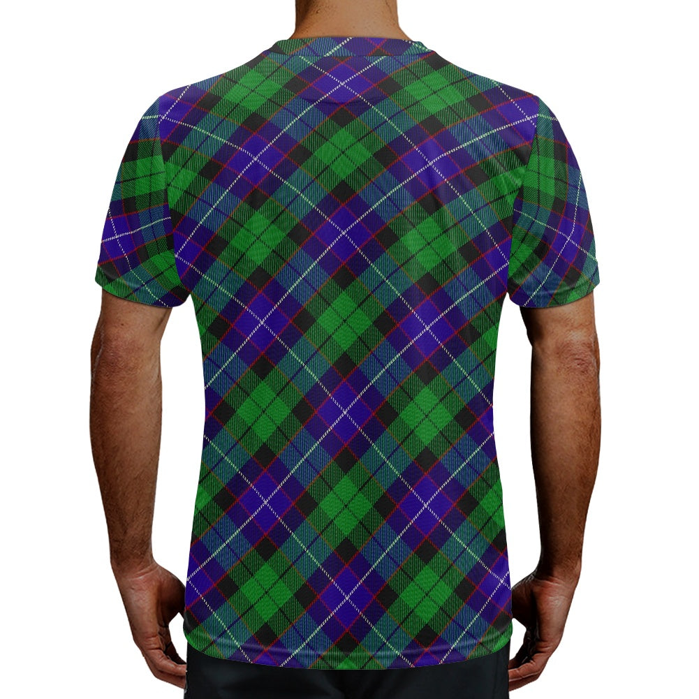 Clan Hunter Tartan Football Shirt