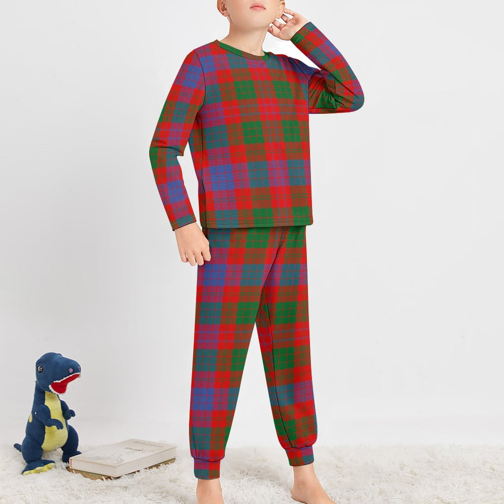 Clan Ross Tartan Boy's Pajama suit