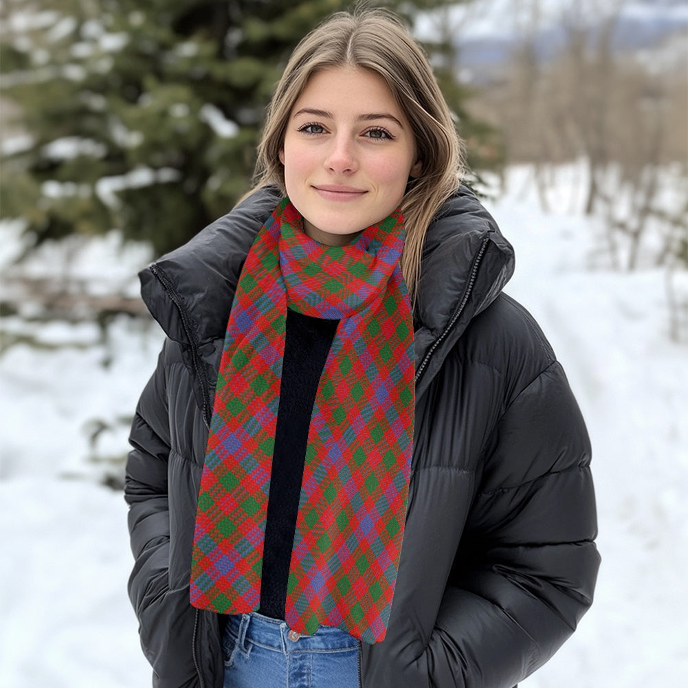 Clan Ross Tartan Fluffy scarf