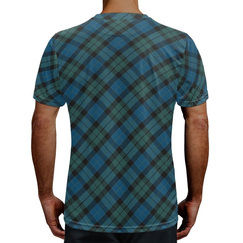 Clan MacKay Ancient Tartan Bias Football Shirt