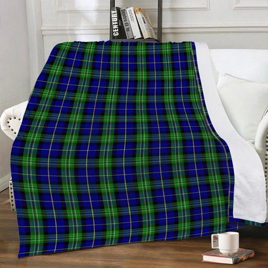 US State - Louisiana Tartan Fleece Blanket