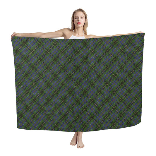 Clan MacInnes Tartan Bias Chiffon Scarf