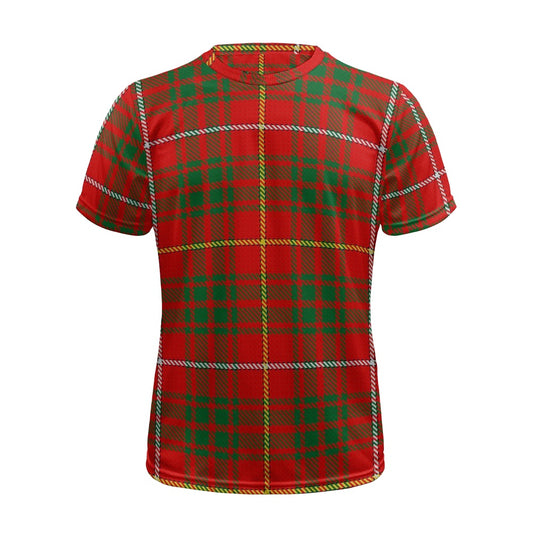 Clan Bruce Tartan Football Shirt