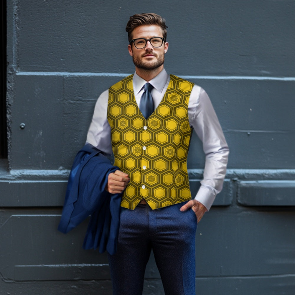 Japanese Wagara - Kikko Suit vest jacket