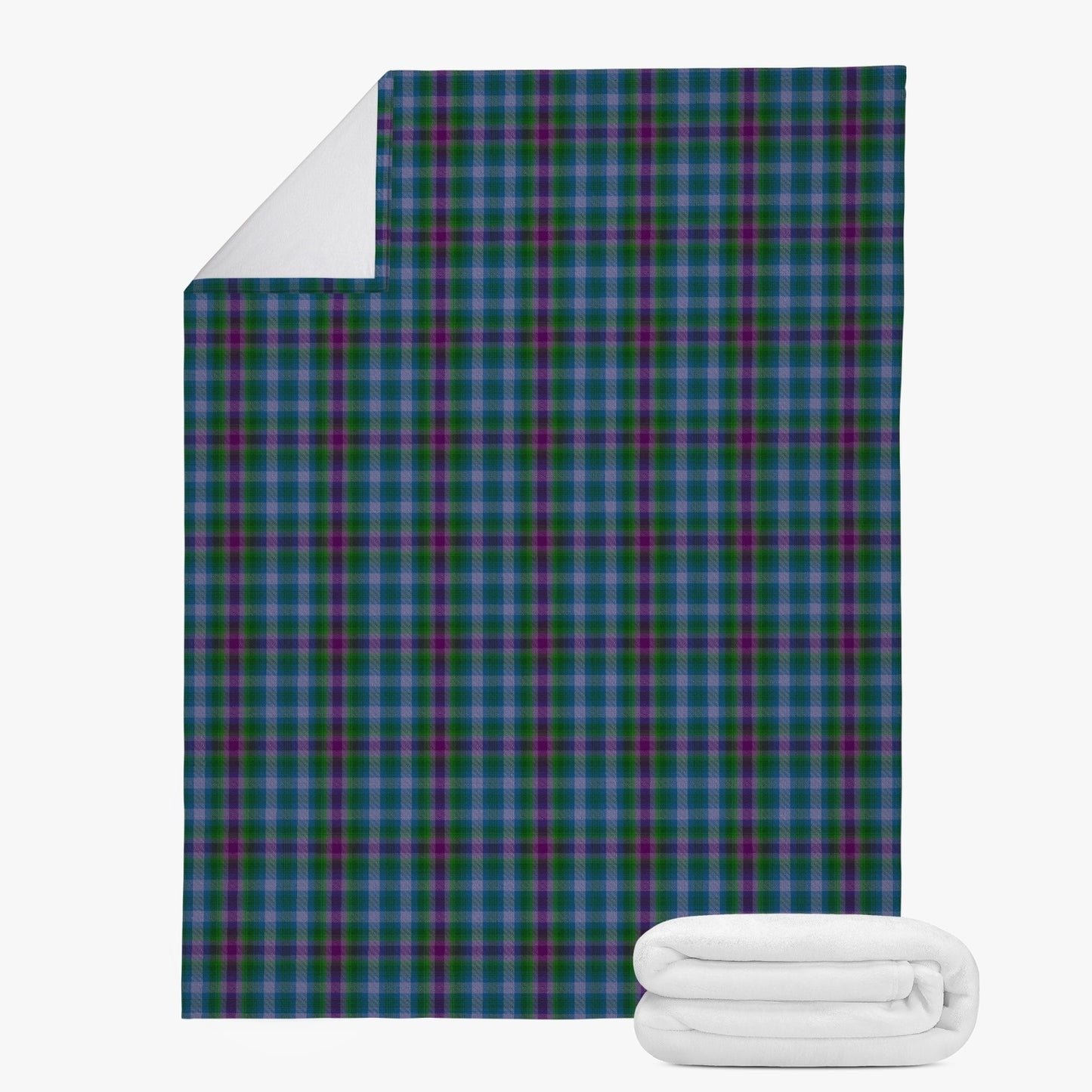 US State - Virginia Tartan Fleece Blanket