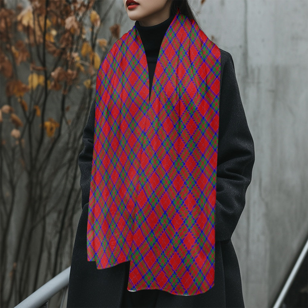 Clan MacGillivray Tartan Fluffy scarf