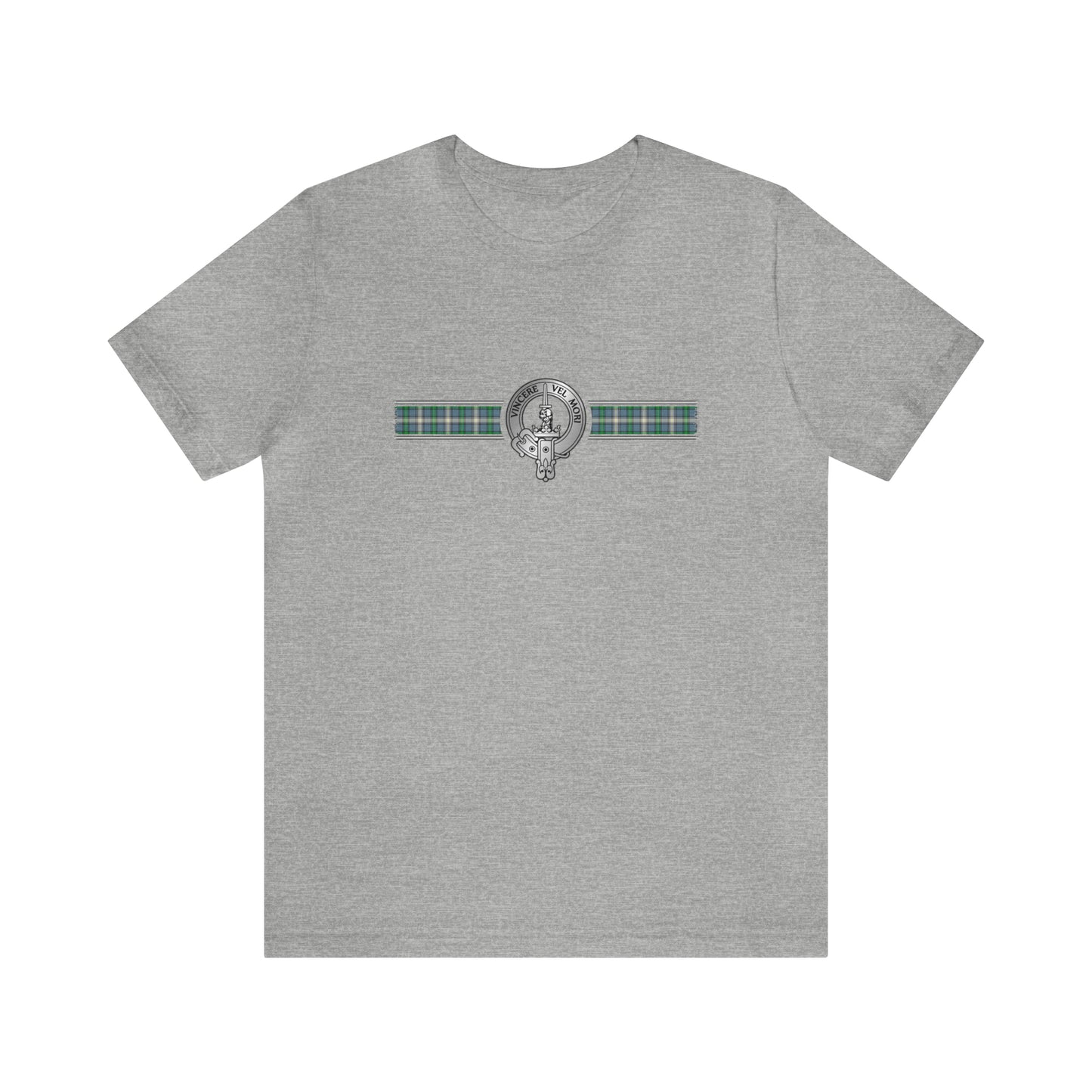 Clan MacDowell Crest & Tartan | Unisex T-Shirt