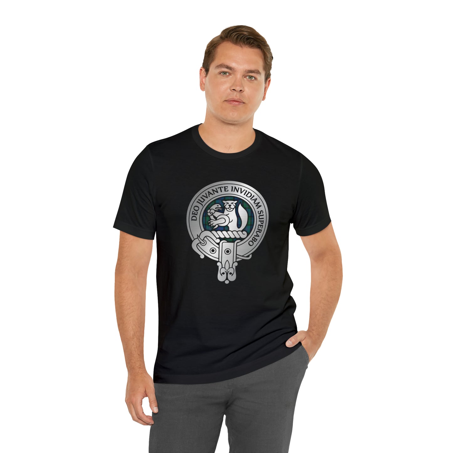 Clan MacThomas Crest & Tartan | Unisex T-Shirt