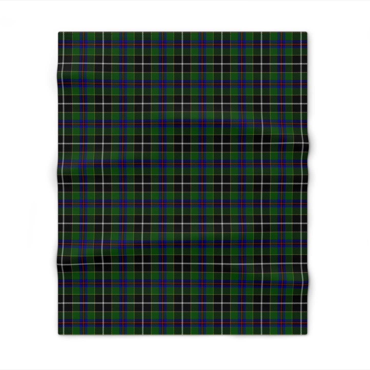 Cornish National Hunting Tartan Throw Blanket