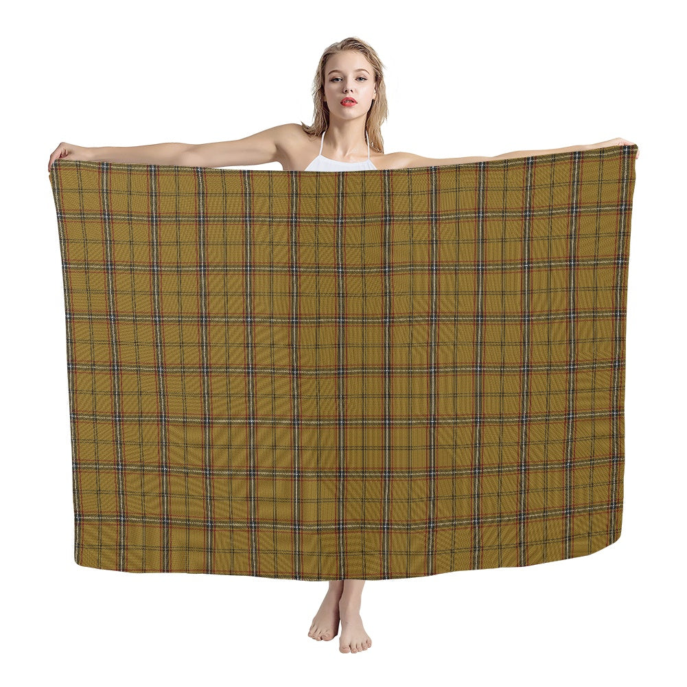 Breizh | Breton | Bretagne Bro-Dreger Tartan Chiffon Scarf