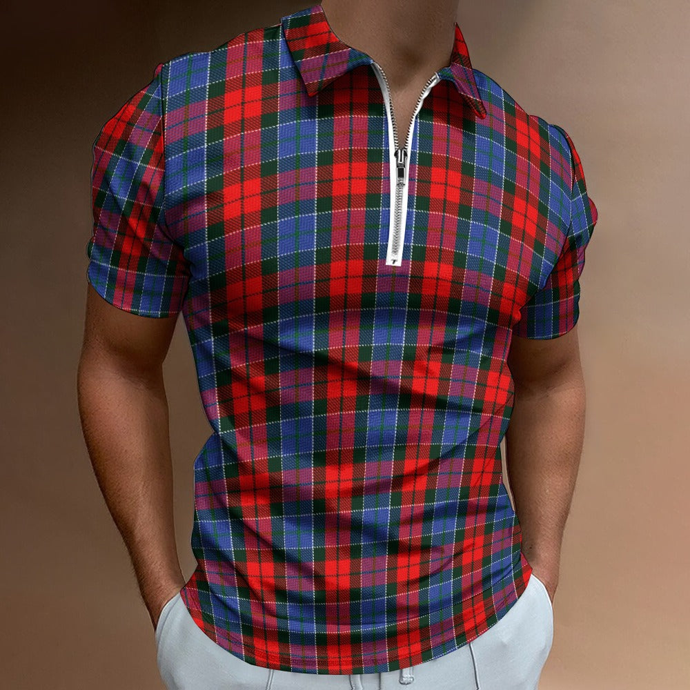 Clan Paterson Tartan Short sleeve polo shirt