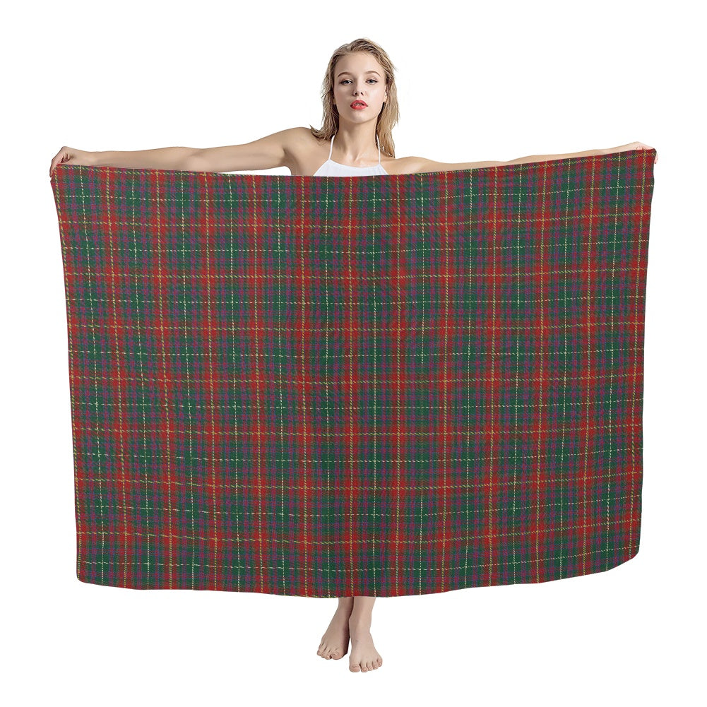 Irish County Meath Tartan Chiffon Scarf