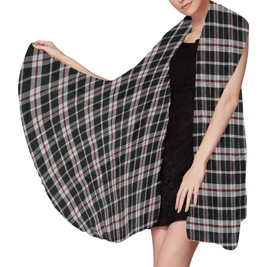 Cornish - St Piran's Tartan Chiffon Scarf