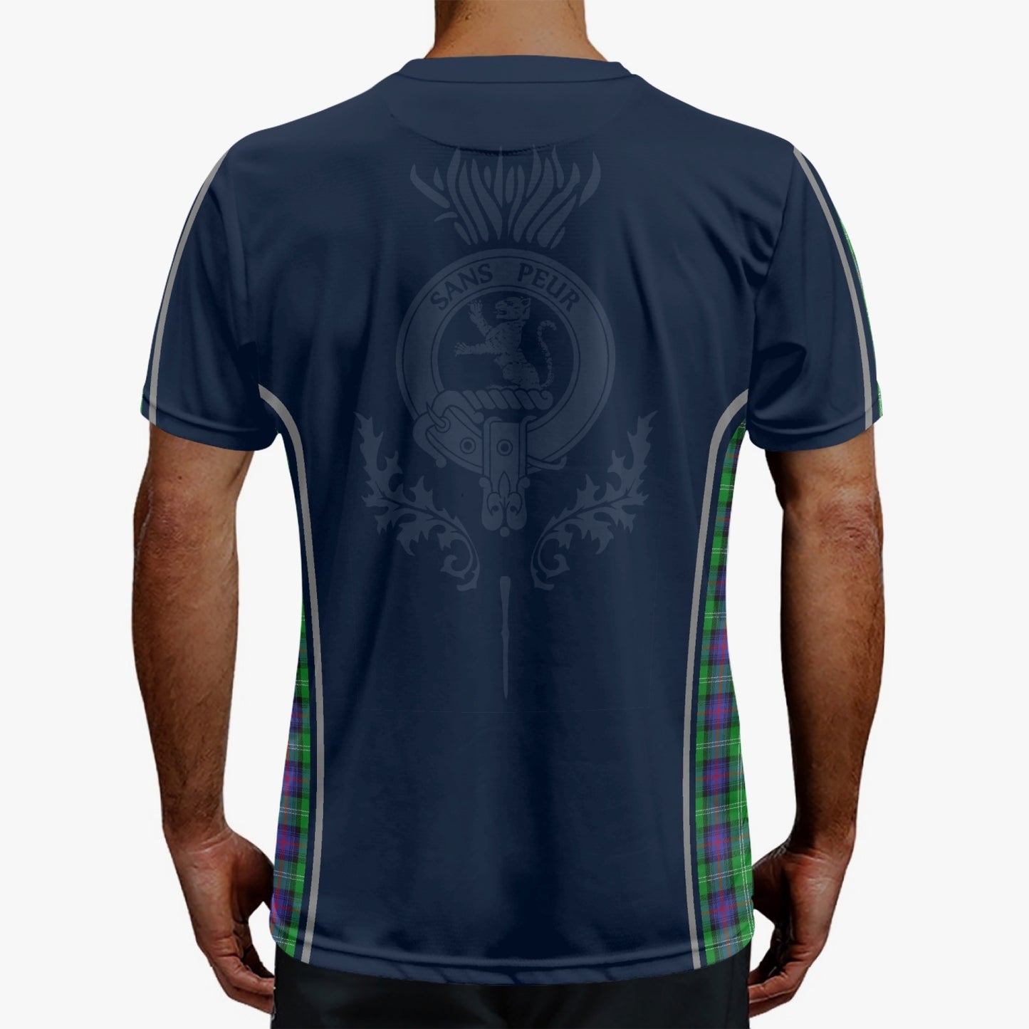 Clan Sutherland Crest & Tartan Soccer Jersey