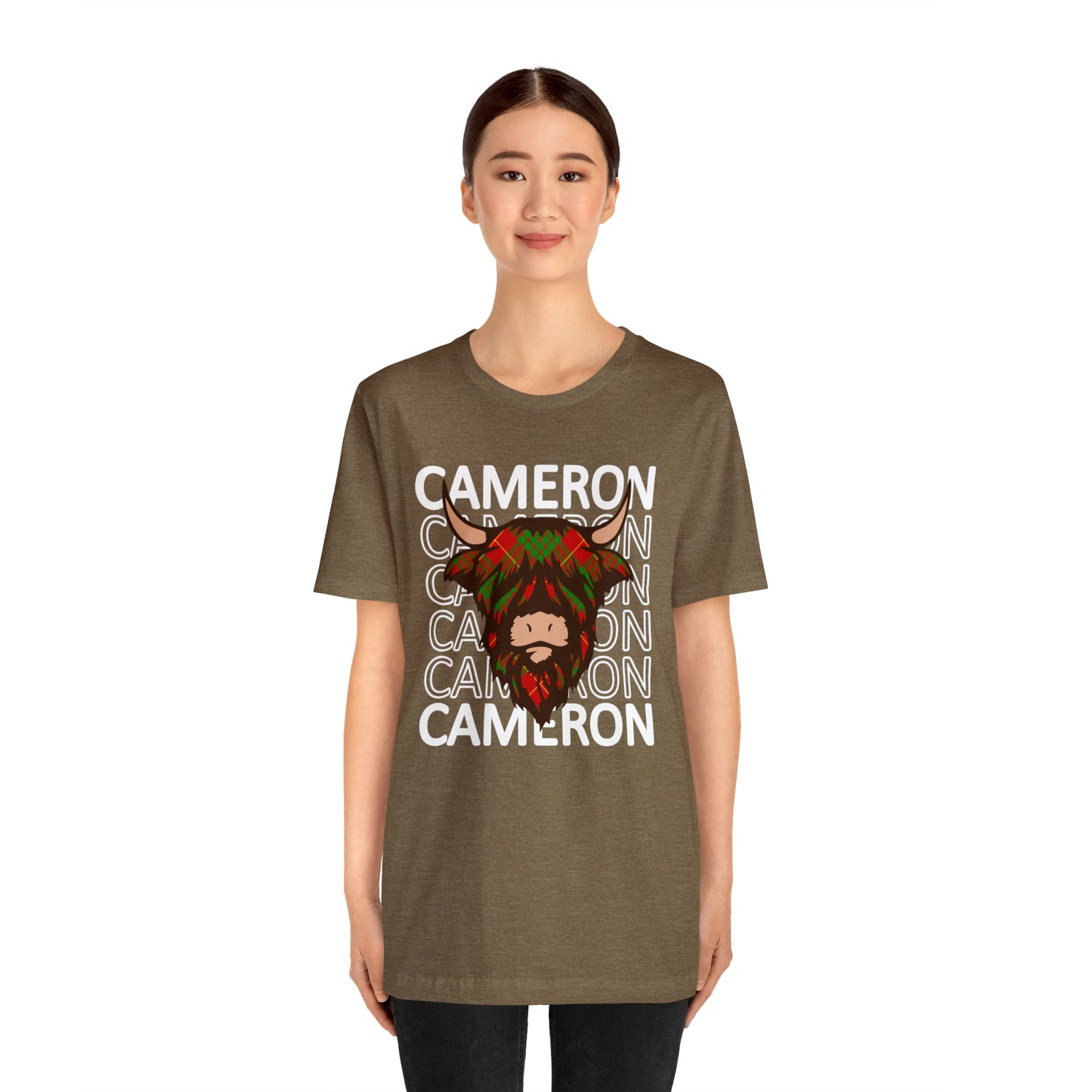 Clan Cameron | Hairy Coo | Unisex T-Shirt