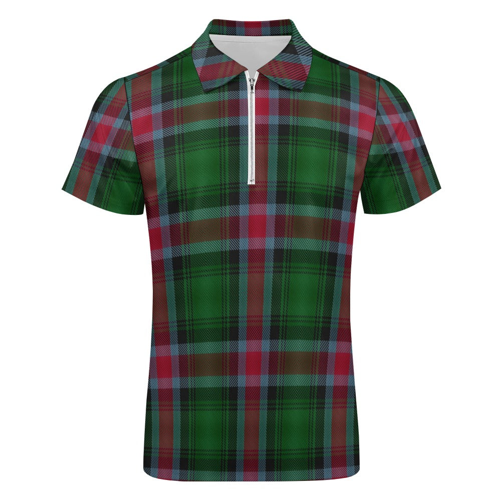 US State - Georgia Tartan Short sleeve polo shirt