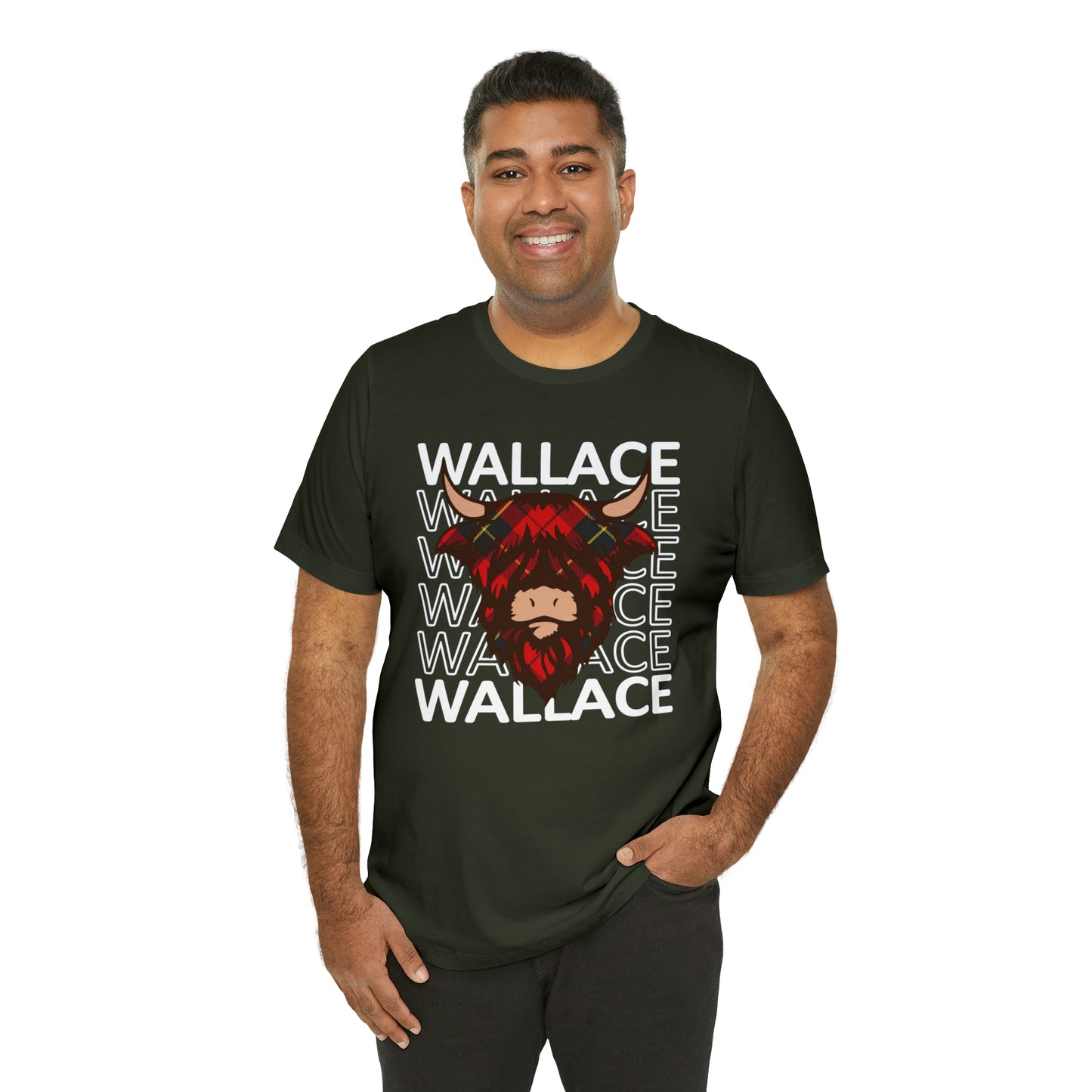 Clan Wallace | Hairy Coo | Unisex T-Shirt