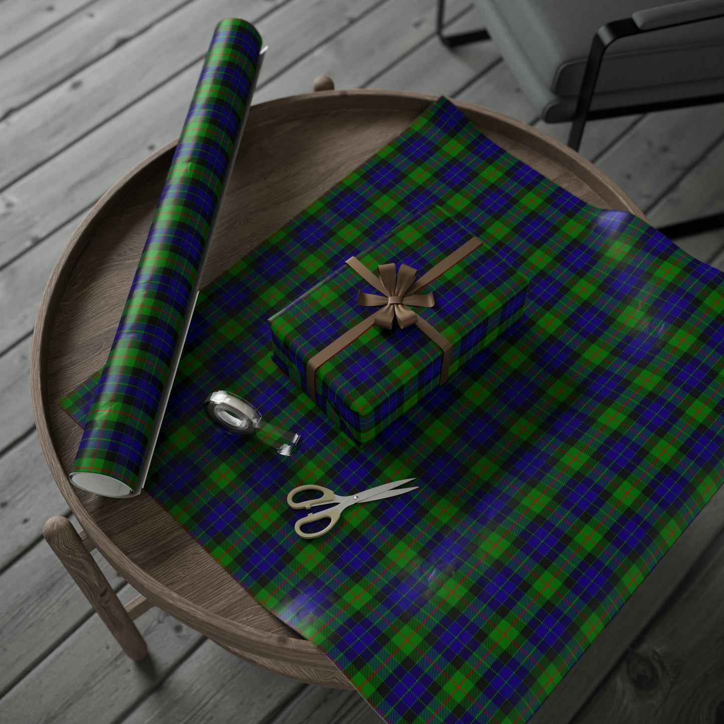 Clan Gunn Tartan Wrapping Papers