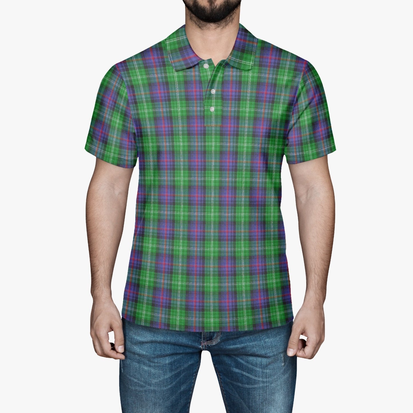 Clan Sutherland Tartan Polo Shirt