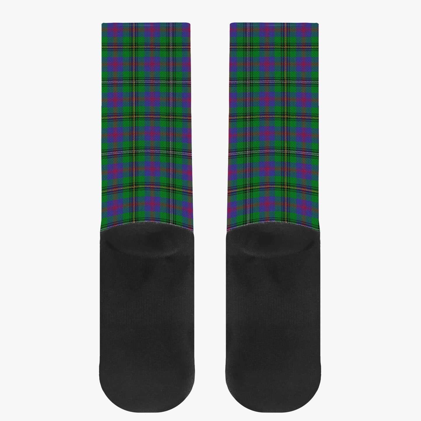 Clan Wood Tartan Reinforced Sports Socks