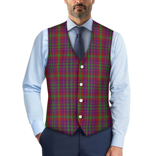 Clan Fiddes Tartan Suit vest jacket