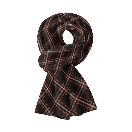 Black Country Tartan Fluffy scarf
