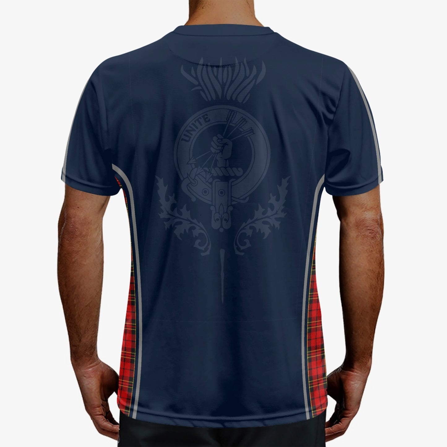 Clan Brodie Crest & Tartan Soccer Jersey