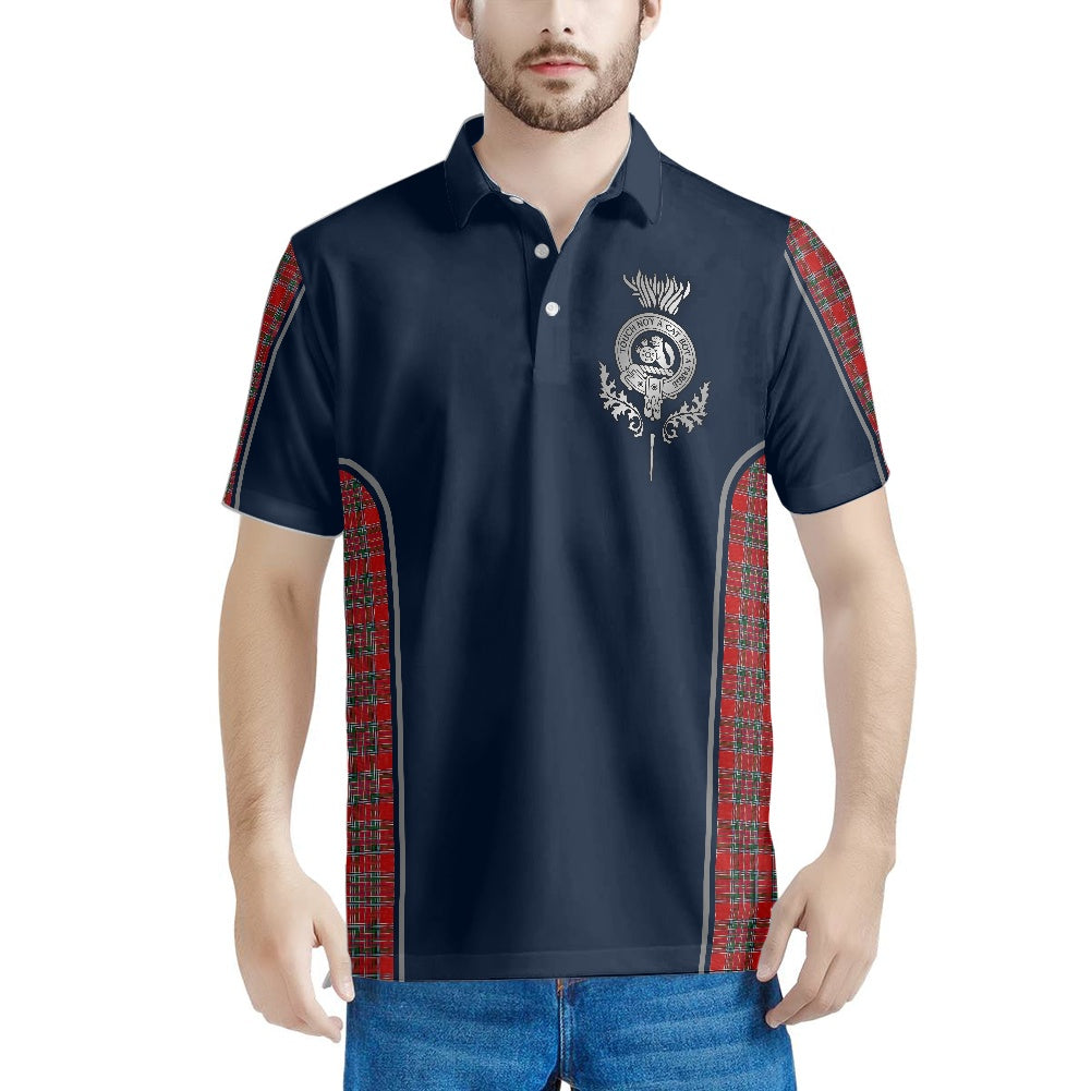 Clan MacBain Crest & Tartan Polo