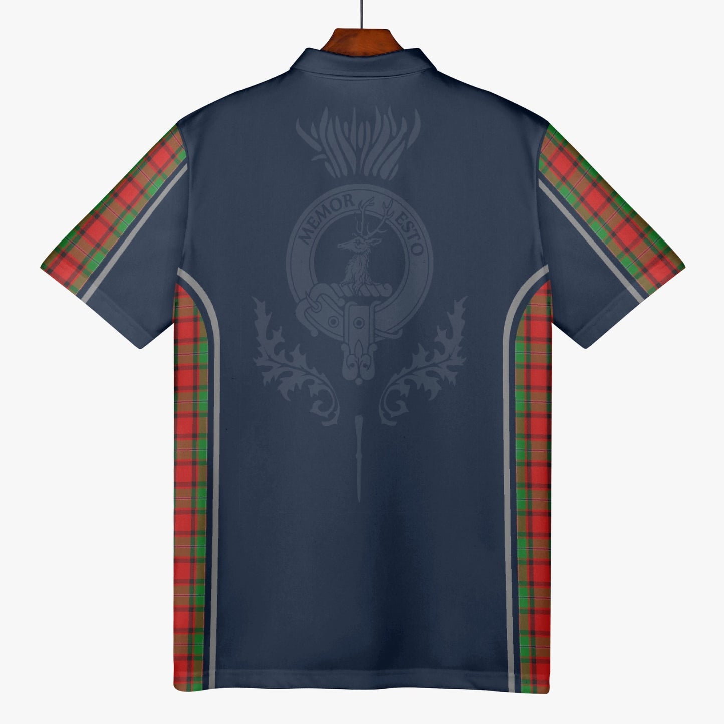 Clan MacPhail Crest & Tartan Polo Shirt