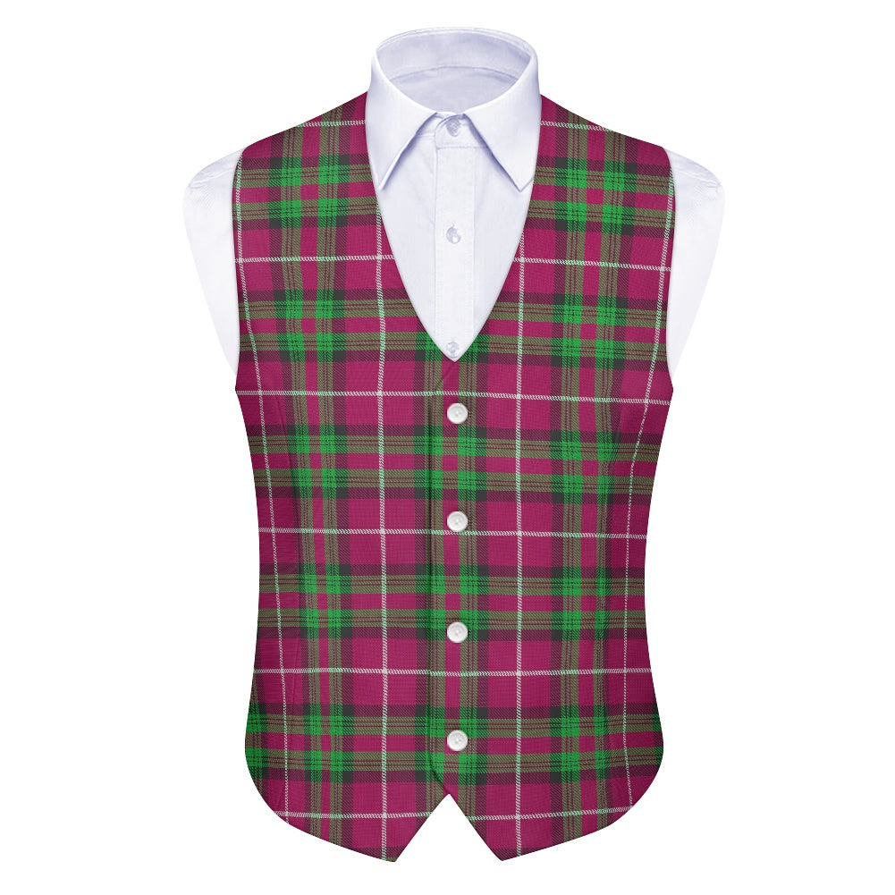 Clan Stewart of Bute Tartan Waistcoat
