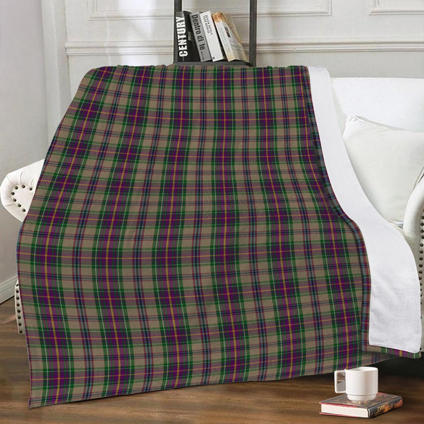 US State - Oregon Tartan Fleece Blanket