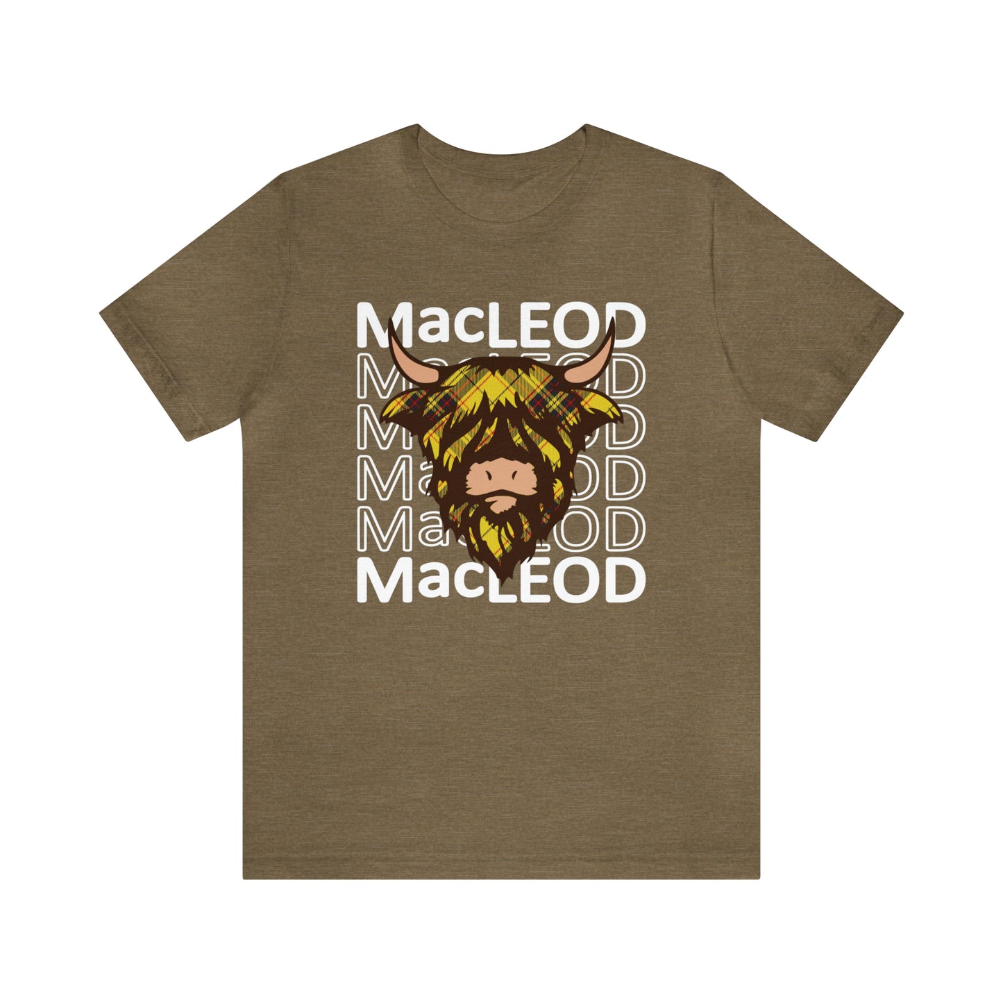 Clan MacLeod | Hairy Coo | Unisex T-Shirt