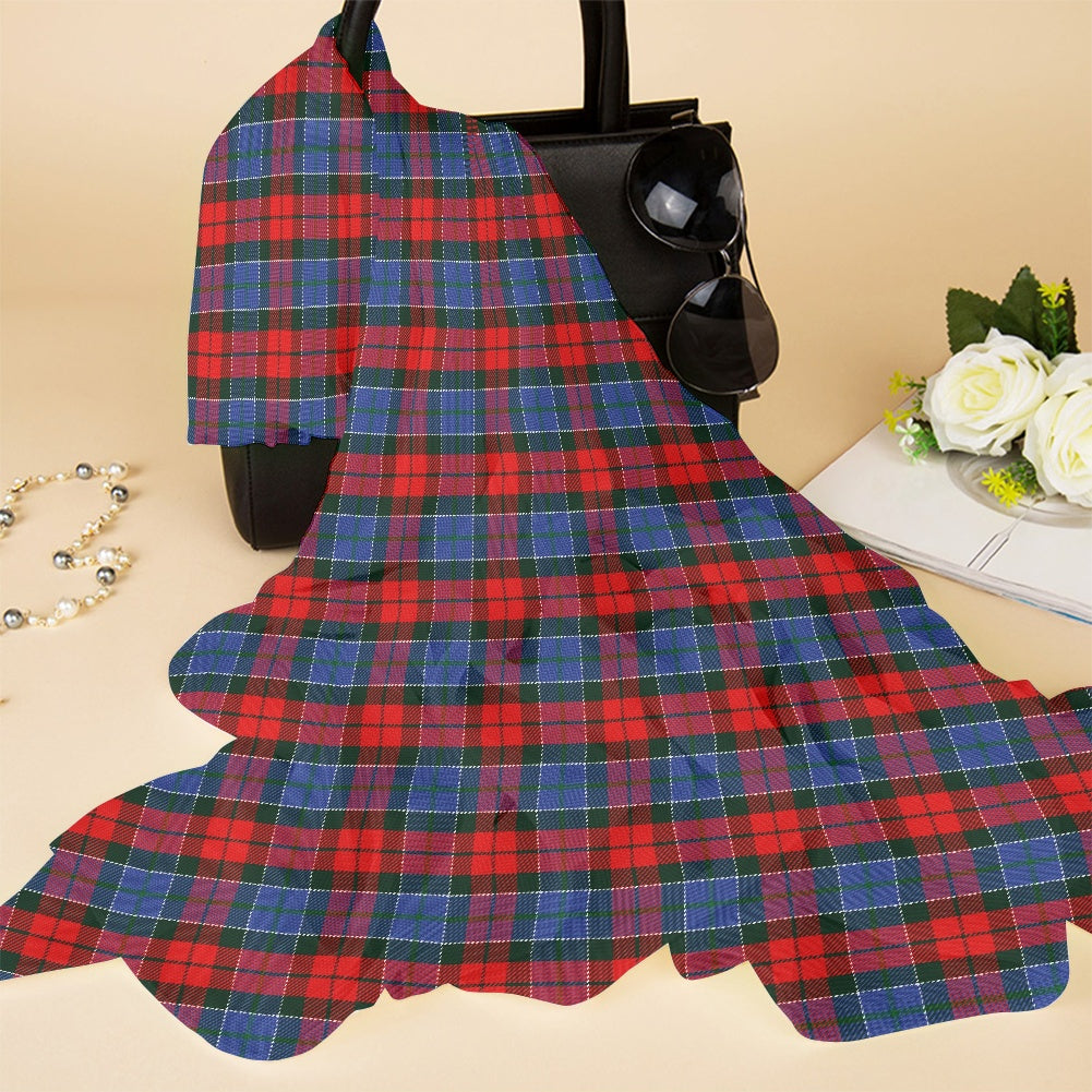 Clan Paterson Red Tartan Chiffon Scarf