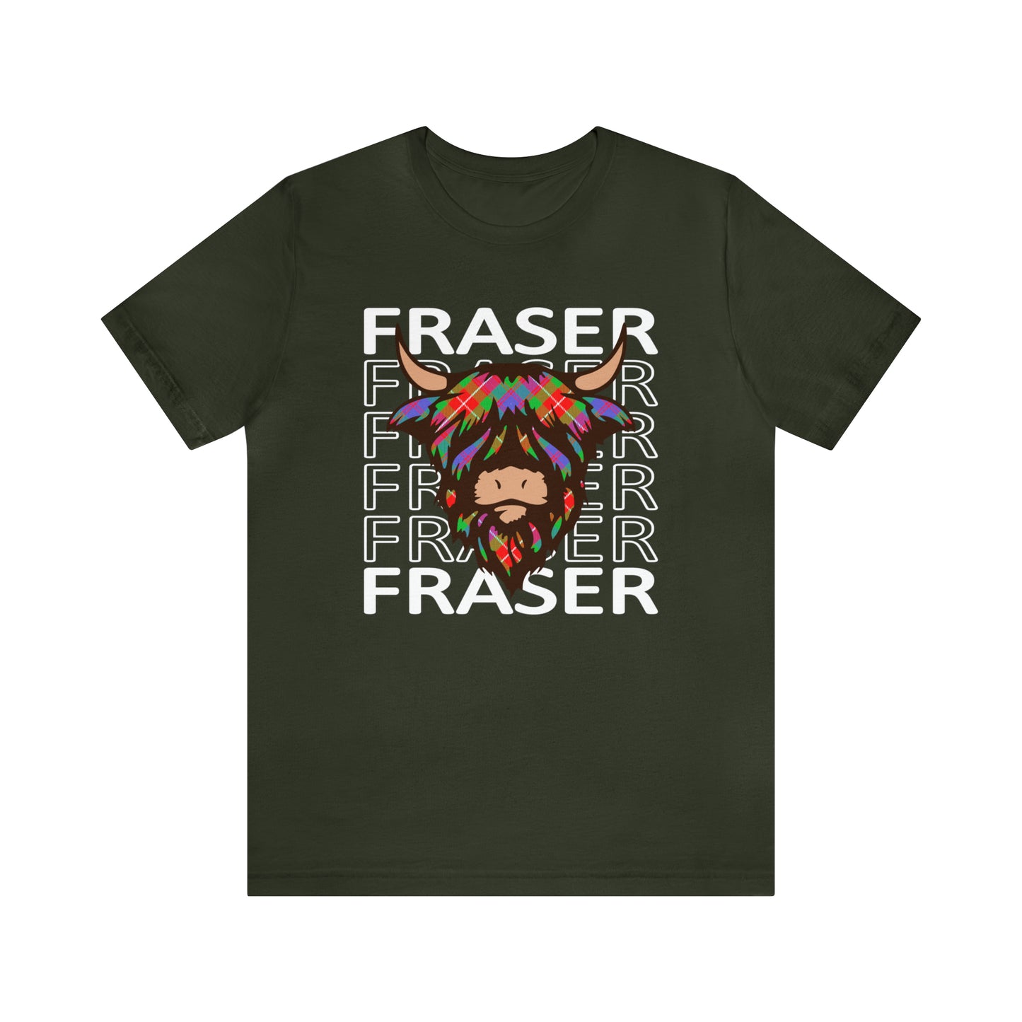 Clan Fraser | Hairy Coo | Unisex T-Shirt