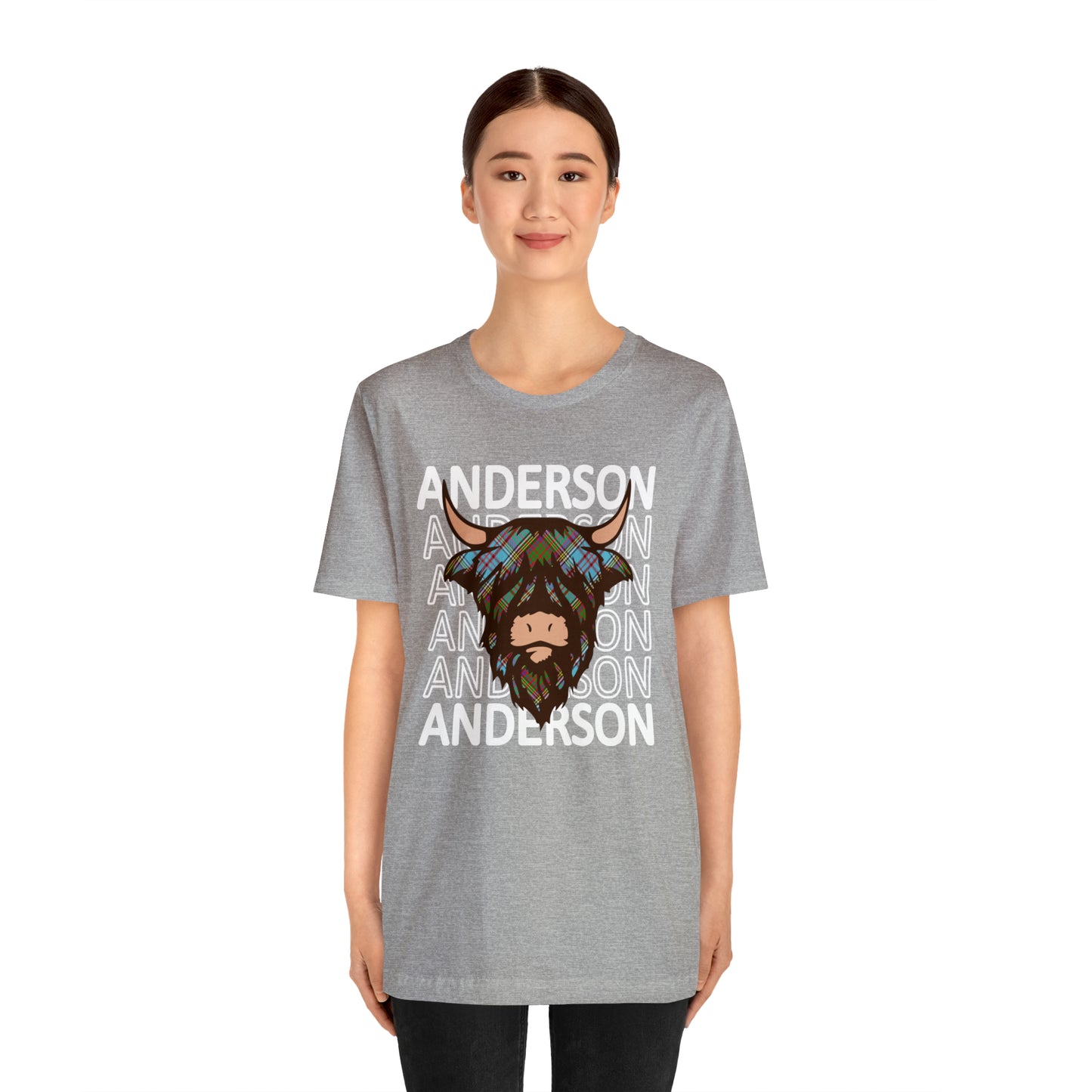 Clan Anderson | Hairy Coo | Unisex T-Shirt