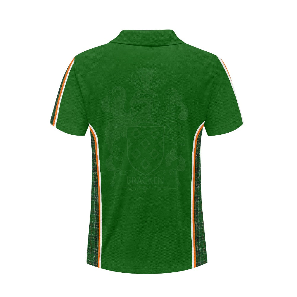 Irish Arms - Bracken & Tartan - Polo Shirt