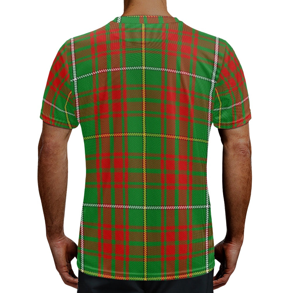 Clan Bruce Tartan Football Shirt