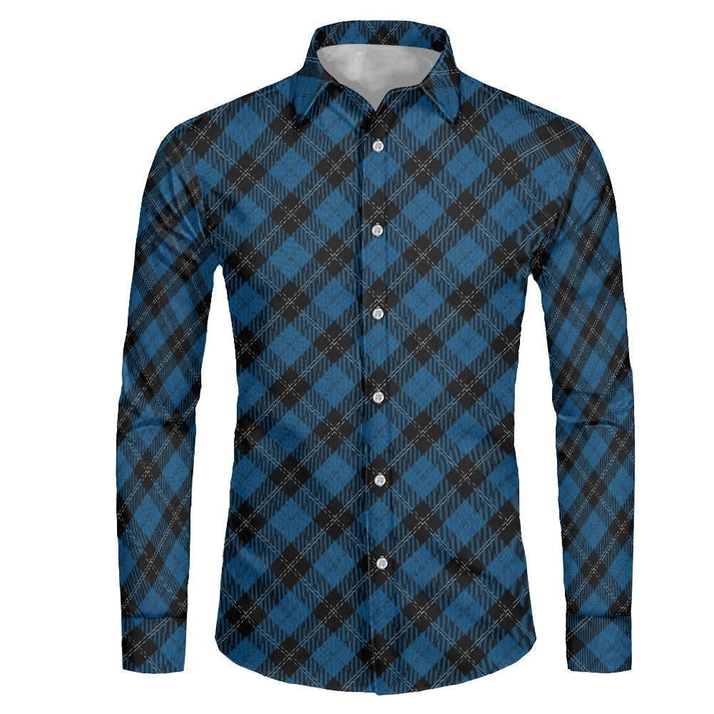 Clan Ramsay Hunting Tartan long-sleeved shirt