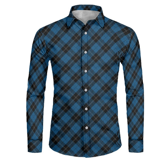 Clan Ramsay Hunting Tartan long-sleeved shirt