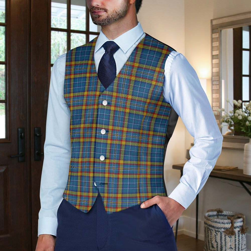 Clan Healy Tartan Suit vest jacket