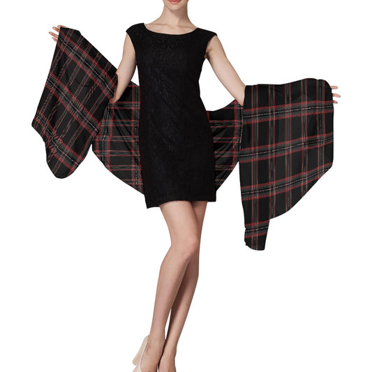Witches of Scotland Tartan Chiffon Scarf
