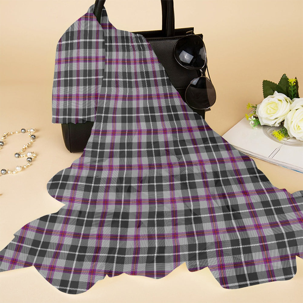 Cornish - Jewell Tartan Chiffon Scarf