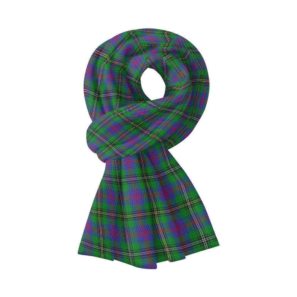 Clan Wood Tartan Fluffy scarf